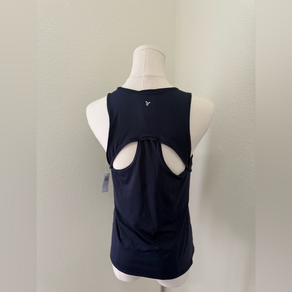 Old Navy NW5 Set of 2 Black & Navy Sport Tank Top Women’s Size Small - Picture 5 of 8
